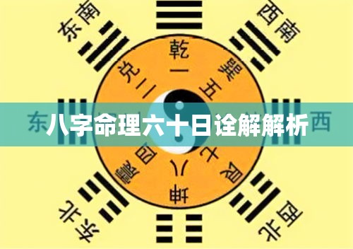 八字命理六十日诠解解析