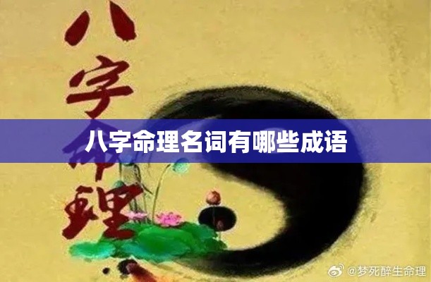 八字命理名词有哪些成语
