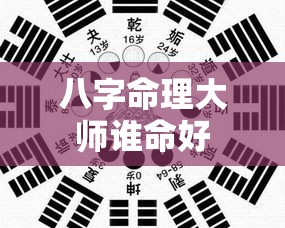 八字命理大师谁命好
