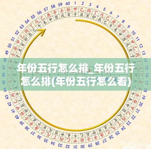 年份五行怎么排_年份五行怎么排(年份五行怎么看)