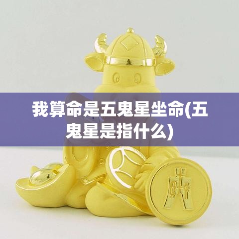 我算命是五鬼星坐命(五鬼星是指什么)