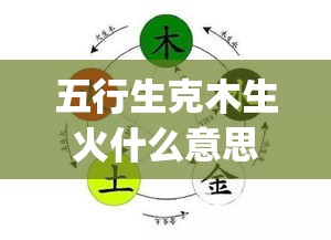 五行生克木生火什么意思(五行生克木生火什么意思啊)