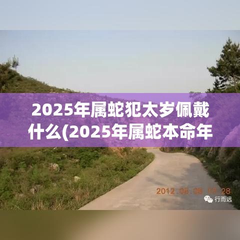 2025年属蛇犯太岁佩戴什么(2025年属蛇本命年犯太岁吗)