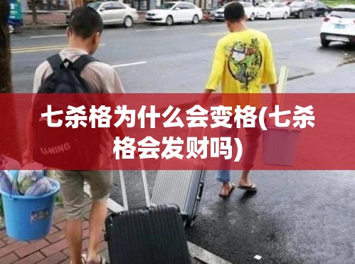 七杀格为什么会变格(七杀格会发财吗)