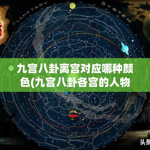 九宫八卦离宫对应哪种颜色(九宫八卦各宫的人物代表)