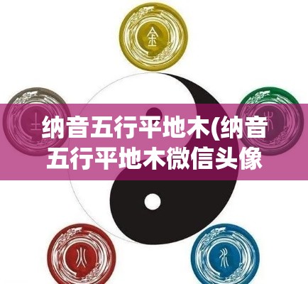 纳音五行平地木(纳音五行平地木微信头像)