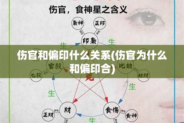 伤官和偏印什么关系(伤官为什么和偏印合)