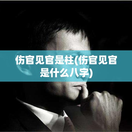 伤官见官是柱(伤官见官是什么八字)