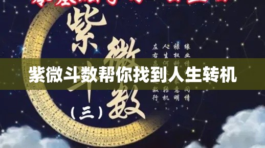 紫微斗数帮你找到人生转机