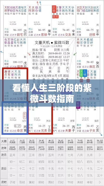 看懂人生三阶段的紫微斗数指南