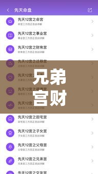 兄弟宫财运走低？紫微斗数帮你化解亲情与财务的困局