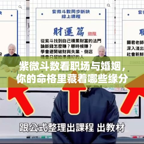 紫微斗数看职场与婚姻，你的命格里藏着哪些缘分？