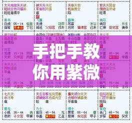 手把手教你用紫微斗数看清自己的命运走向