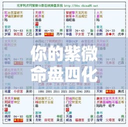 你的紫微命盘四化秘密，这里一查便知