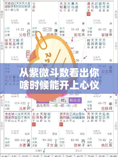从紫微斗数看出你啥时候能开上心仪的车