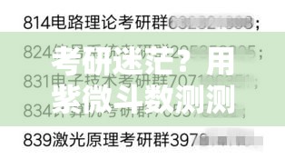 考研迷茫？用紫微斗数测测你的上岸机会