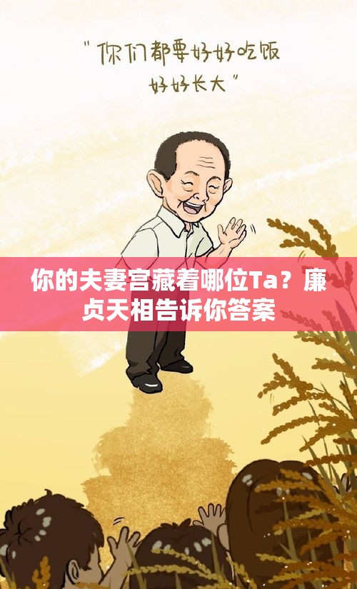 你的夫妻宫藏着哪位Ta？廉贞天相告诉你答案