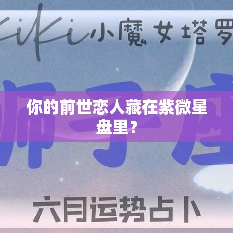 你的前世恋人藏在紫微星盘里？