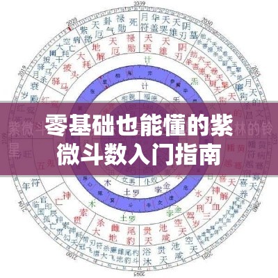零基础也能懂的紫微斗数入门指南