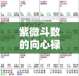 紫微斗数的向心禄到底是什么？很多人都理解错了