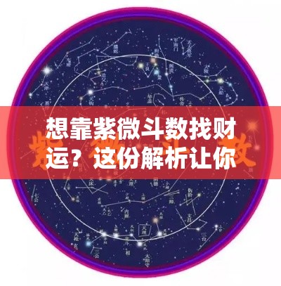 想靠紫微斗数找财运？这份解析让你看懂钱途