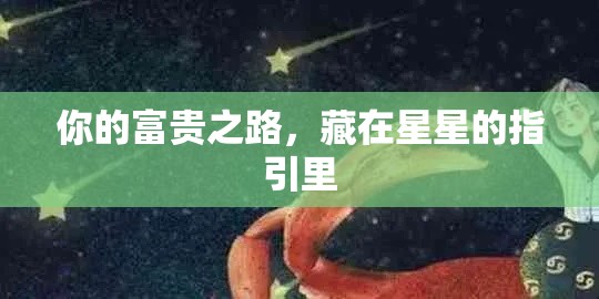 你的富贵之路，藏在星星的指引里