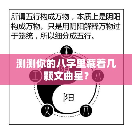 测测你的八字里藏着几颗文曲星？