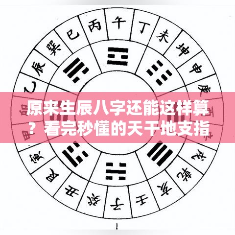 原来生辰八字还能这样算？看完秒懂的天干地支指南