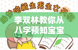 李双林教你从八字预知宝宝性别，准爸妈必看！