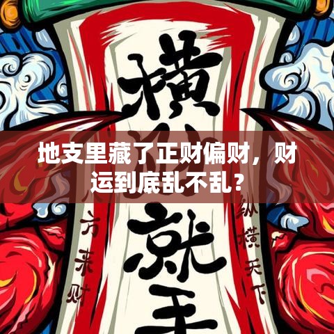地支里藏了正财偏财，财运到底乱不乱？