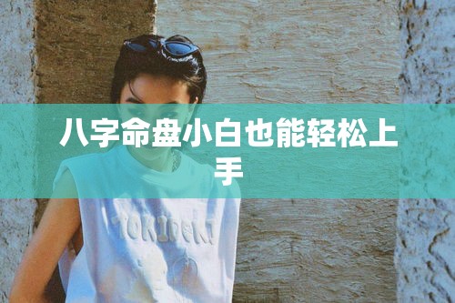 八字命盘小白也能轻松上手