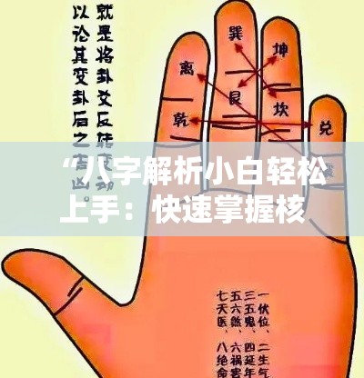 “八字解析小白轻松上手：快速掌握核心要点”